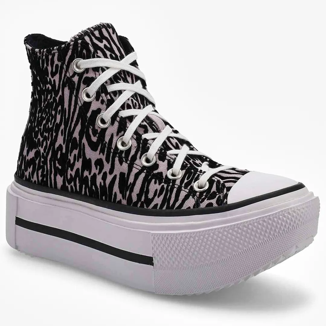 Chuck Taylor All Star Leopard-Double Stack Hi Women