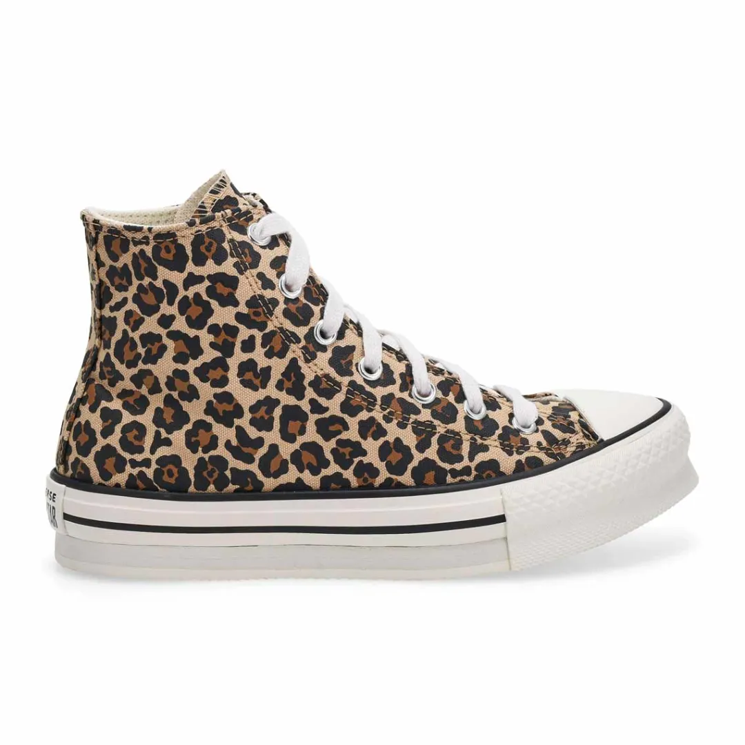 CTAS Eva Lift Hi - Back to Leopard Girls
