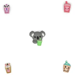 Jibbitz Drinking Boba 5 Pack Accessory