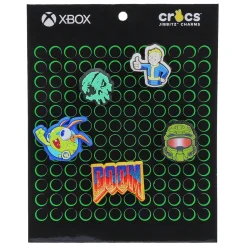 Jibbitz Lights Up Neon Gamer 5 Pack Accessory