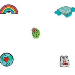 Jibbitz Lights Up Neon Planets 5 Pack Accessory