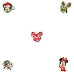 Jibbitz Mickey Xmas 5 Pack Accessory