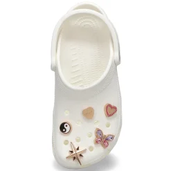 Jibbitz Pink And Gold 5 Pack Accessory