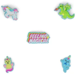 Jibbitz Plastic Fantastic Whimsical 5 Pk Accessory