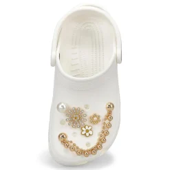 Jibbitz Pretty In Gold 5 Pack Accessory