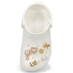 Jibbitz Pretty In Gold 5 Pack Accessory