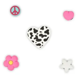 Jibbitz Pretty In Gold 5 Pack Accessory