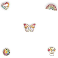 Jibbitz Rainbow Elevated Festival 5 Pack Accessory
