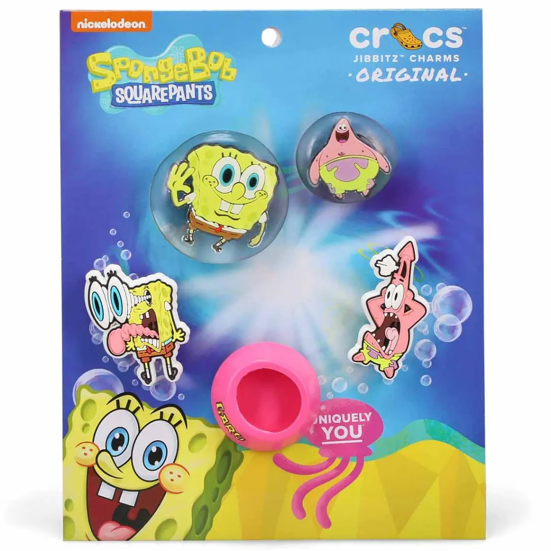 Jibbitz SpongeBob Bubble 5 Pack Accessory