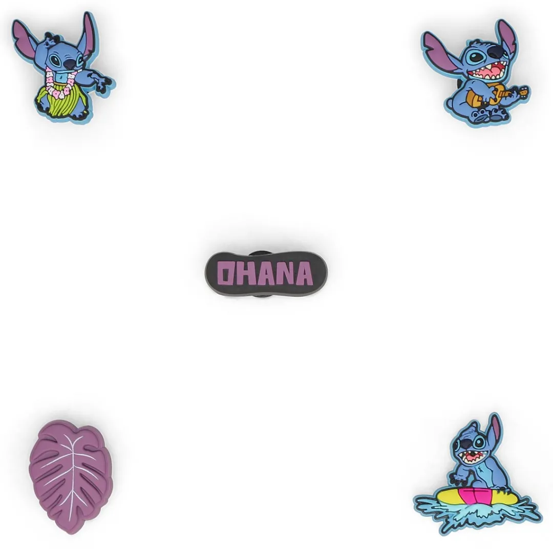 Jibbitz Stitch Tropical 5 Pack Accessory