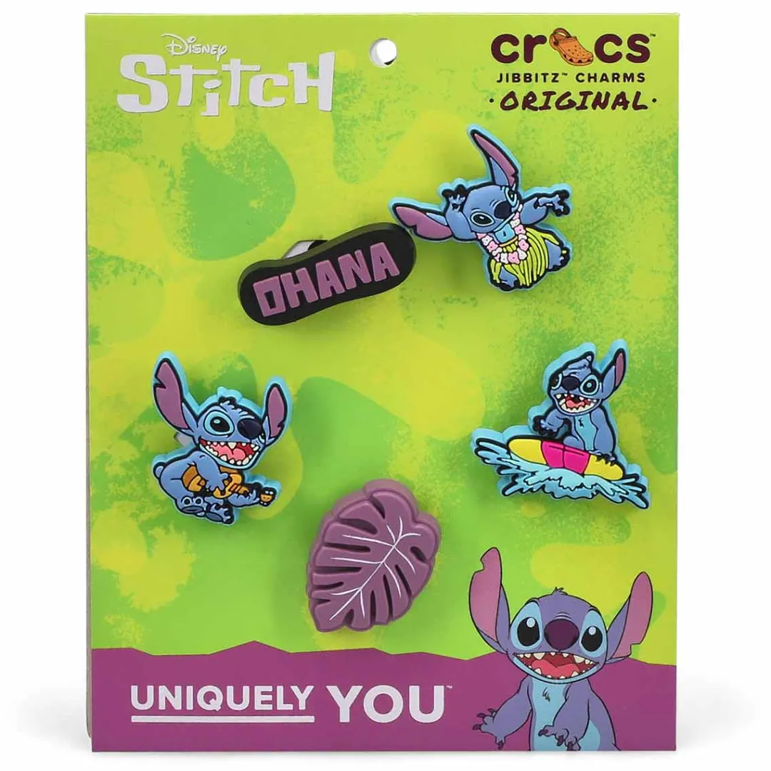 Jibbitz Stitch Tropical 5 Pack Accessory