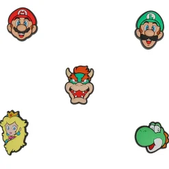 Jibbitz Super Mario 5 Pack Accessory