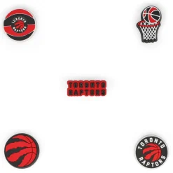 Jibbitz Toronto Raptors 5 Pack Accessory