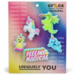 Jibbitz Young Girl Cartoons 5 Pack Accessory