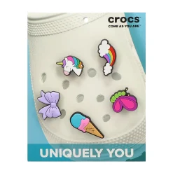 Jibbitz Young Girl Cartoons 5 Pack Accessory